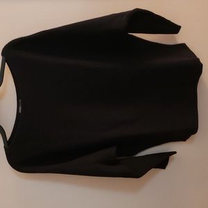 Sweater Vince Camuto long sleeve black medium 80% cotton 20% Viscose 20% Modal
